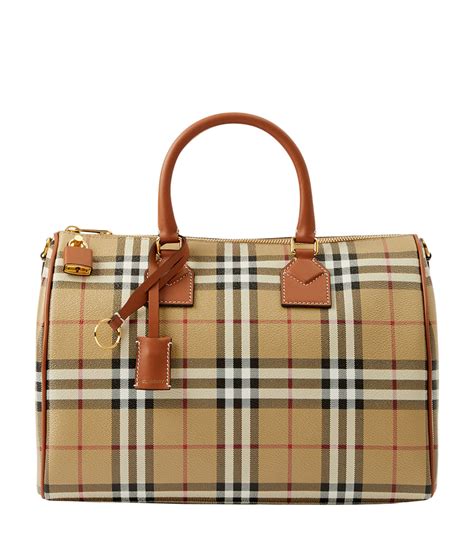 burberry cross body tasche|burberry check bowling bag.